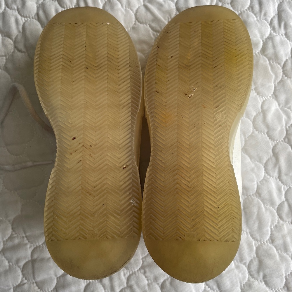 P448 Thea Platform Sneakers Made in Italy Size 38 (US 7.5) - Picture 8 of 10